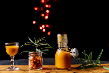 Sea buckthorn is an orange super berry with lots of vitamins 
and good for health 