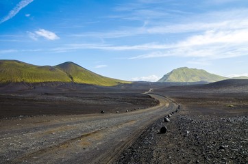 Offroadpiste - Landmannalaugar, Island