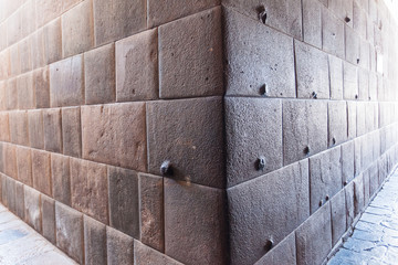 Inca walls in the streets of Cusco