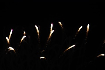 Fireworks display in Japan

