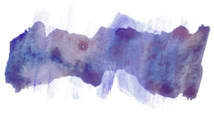 purple blue watercolor stain