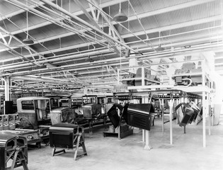 Ford assembly line: United States, 1930