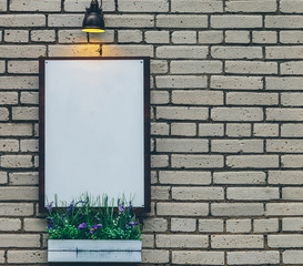 plaque on a brick wall