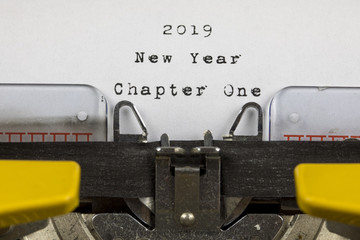 Chapter One 2019
