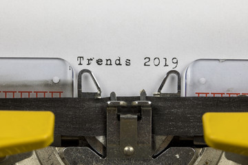 Typewriter Trends 2019