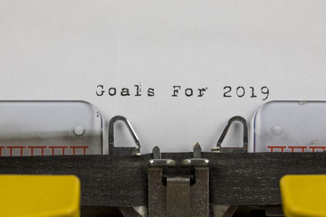 Goals For - 2019