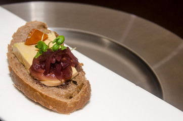 French foie gras entrance