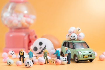 Sweetie Halloween design  for Halloween concept background.