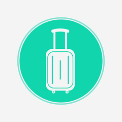 Suitcase vector icon