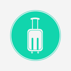 Suitcase vector icon