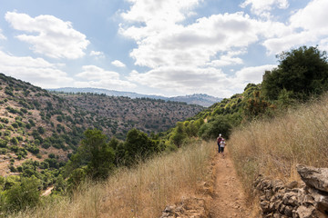 Obraz premium Amud Stream Nature Reserve in Northern Israel