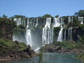 Fototapeta na wymiar Iguazu Falls, Argentina, South America