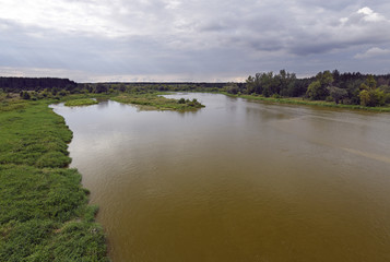 Bug (Westlicher Bug) - Flusslauf in Polen
