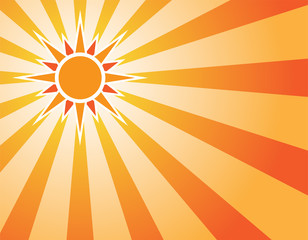Sunny Sunrise Background