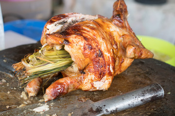 Thai style grilled chicken