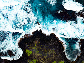 Punalu&rsquo;u Black Sand Beach Big Island Hawaii 