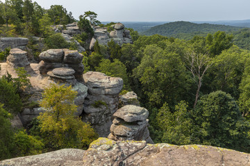 Rock Formations Scenic Landscape