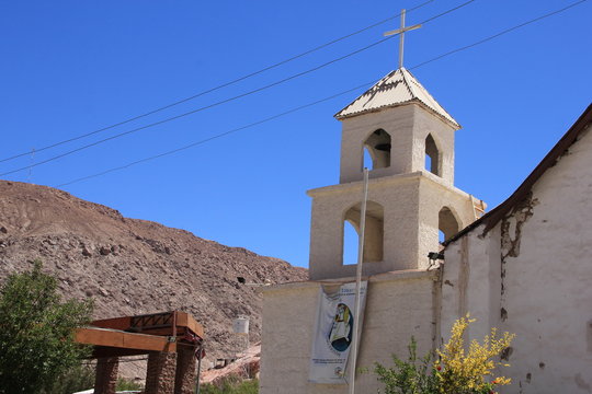 Church In Codpa Village, Chile