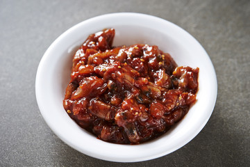 Korean spicy salted squid 