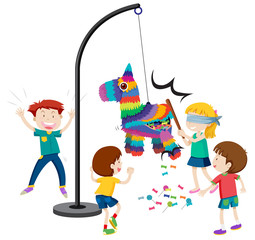 Hit the pinata game