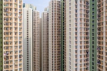 Hong Kong building facade