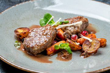 medallions of beef