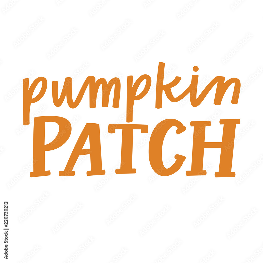 Canvas Prints Pumpkin Patch