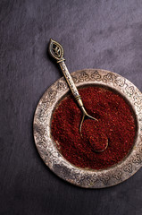 Traditional oriental spice sumac