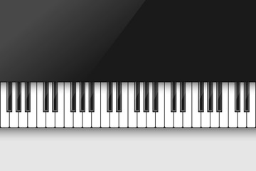 Music background with piano