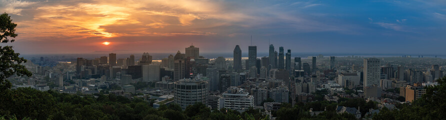 Montreal Canada from Mt. Royal