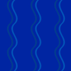 Seamless pattern background with multi-colored wavy lines.