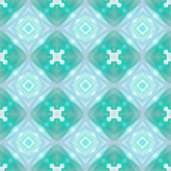 Seamless pattern background with multi-colored wavy lines.