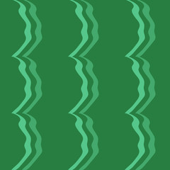 Seamless pattern background with multi-colored wavy lines.