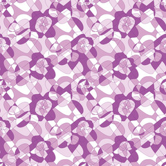 Stylish organic background. Seamless pattern.Vector. スタイリッシュ植物パターン