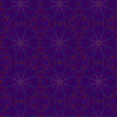 Seamless floral pattern with a variety of floral motifs.