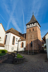Fototapeta na wymiar Kirche in Rauschbach