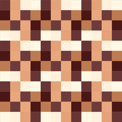 Seamless pattern background from a variety of multicolored squares.