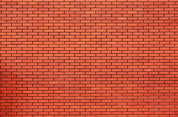 Red brick wall texture bacgruond