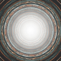 wooden tunnel background