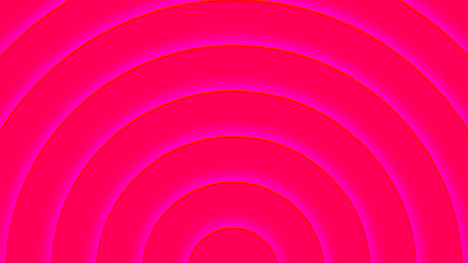 Background with circles in a paper style. With a variety of colors.