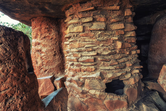 Caves Grottes de Nok in Northern Togo in Western Africa