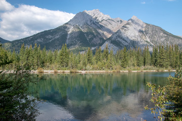 Fototapeta na wymiar Mt. Lorette Ponds, Kananaskis Country, Alberta, Canada.