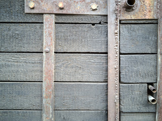 vintage wooden door