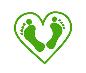 
Favorite baby legs (girls and boy) on the background of the heart. The concept of love, protection and motherhood. Children Protection Day. 