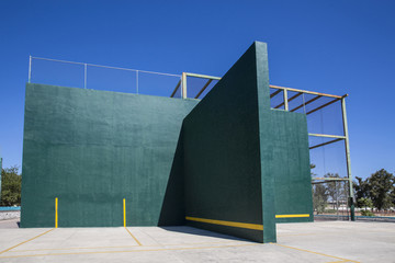 handball courts in the unit