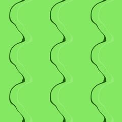 Seamless pattern background with multi-colored wavy lines.