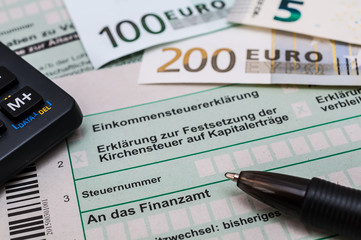 Finanzamt Steuererklärung 