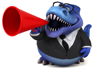 Fun Trex - 3D Illustration © Julien Tromeur
