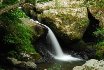 日本の滝_京都府_瑠璃渓谷