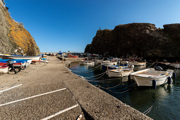 Port in Liguria - Framura - La Spezia Italy